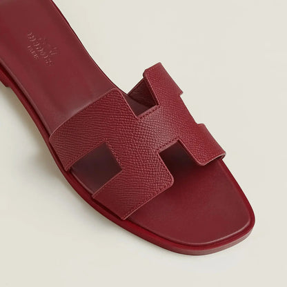 Sandales Oran Rouge H