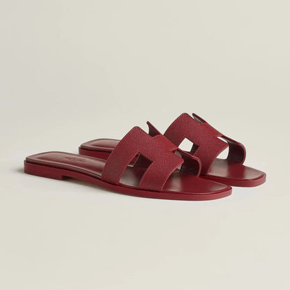 Sandales Oran Rouge H