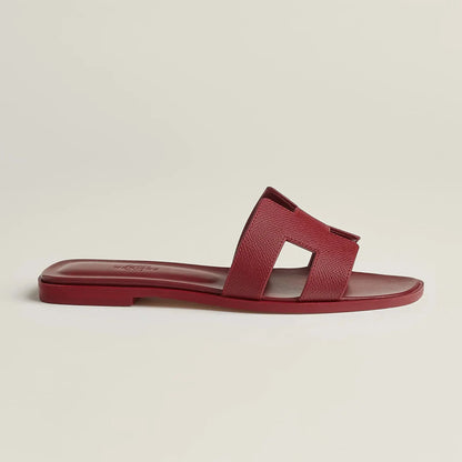 Sandales Oran Rouge H