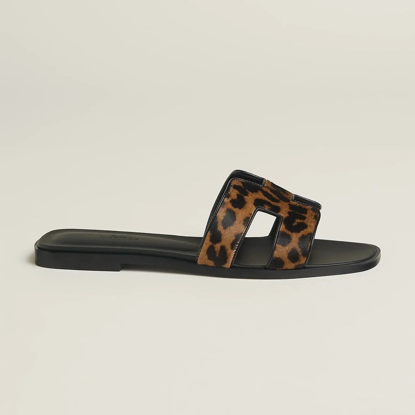 Sandales Oran Gold Et Noir