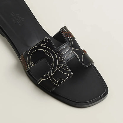 Sandales Oran Noir