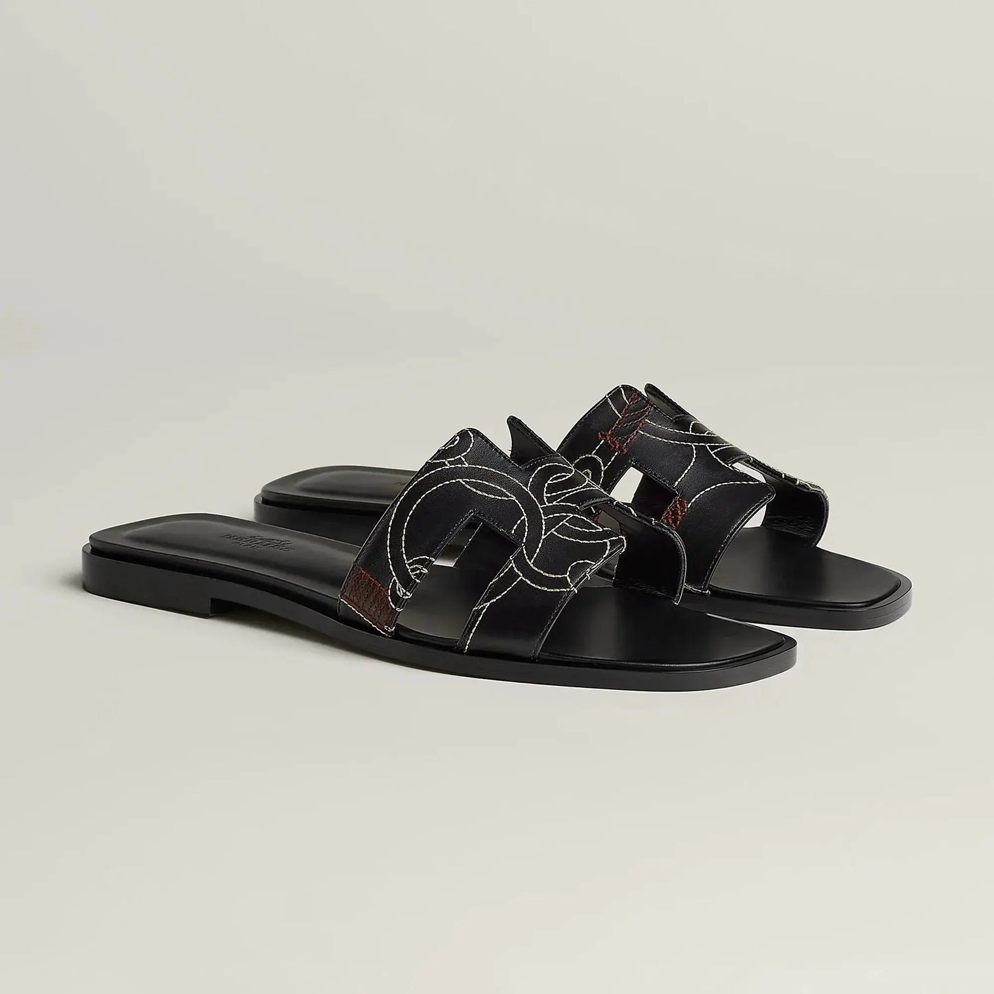 Sandales Oran Noir