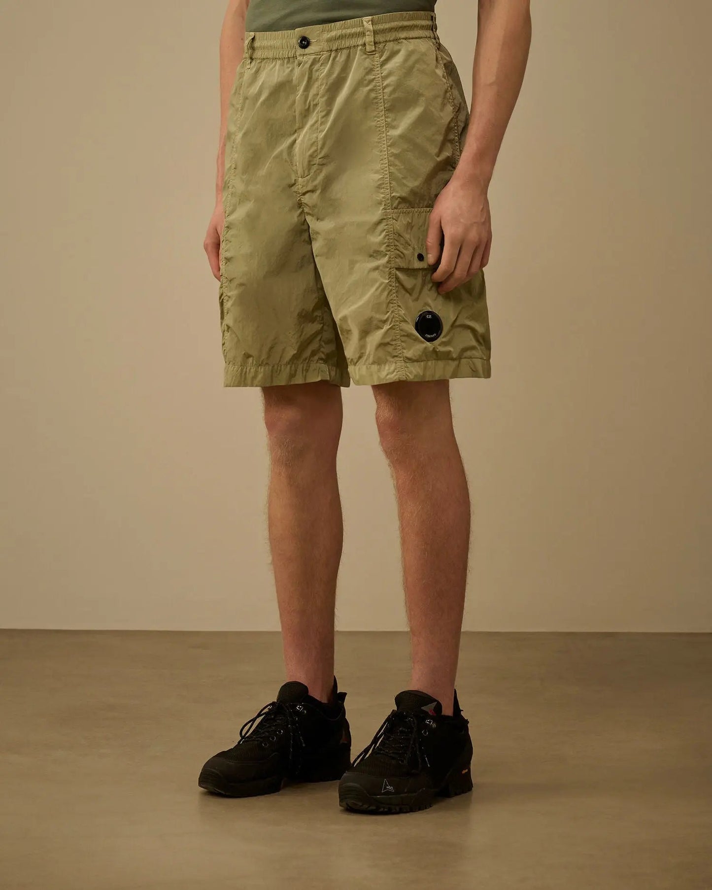 Short CP Company Moss gray - green
