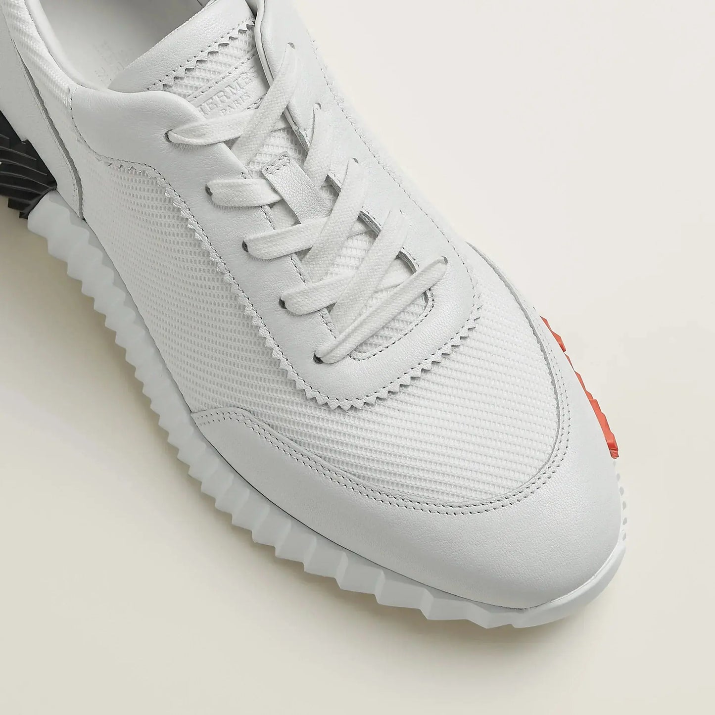 Hermès Bouncing Blanc & Orange