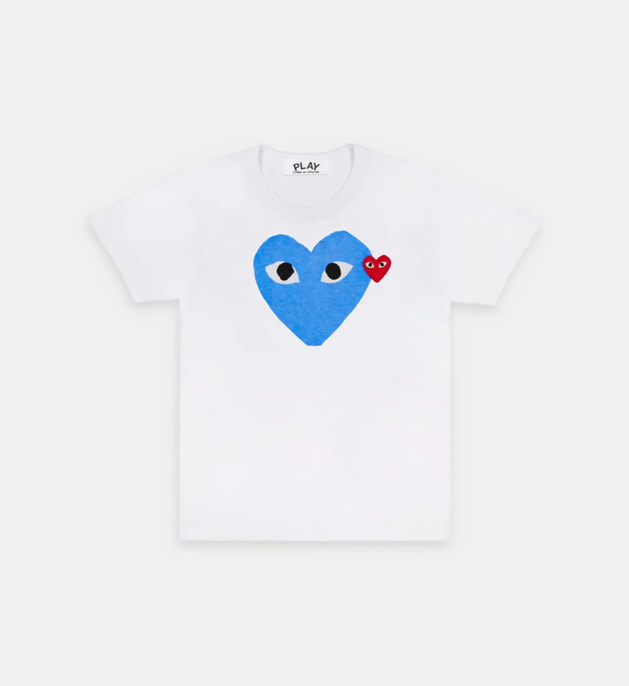 T-Shirt CDG Blanc Et Bleu Ciel